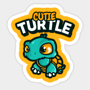 CUTIE TURTLE Sticker